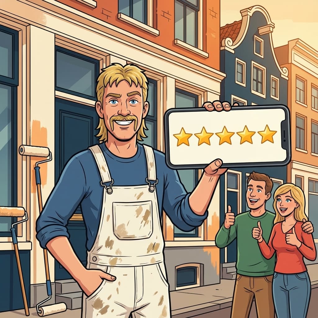 Google Reviews Verzamelen als Schilder: De Praktische Gids